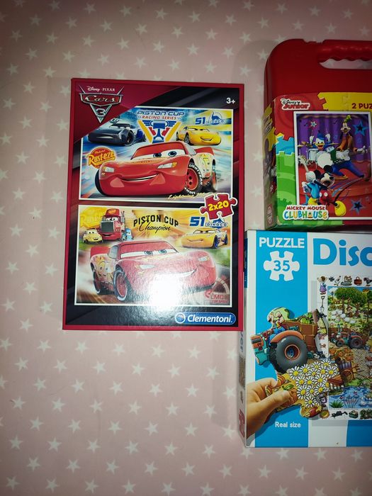 Puzzles criança + 3 anos
