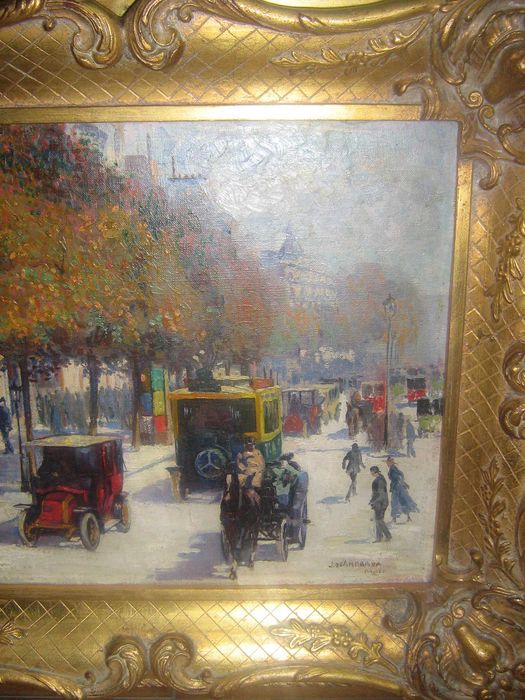 Pintura Brasileira Contemporânea  "Boulevard de Paris"