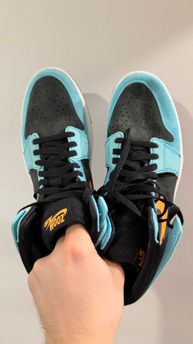 Air Jordan 1 High Zoom CMFT 2 Bleached Aqua EU 44.5 US 10.5