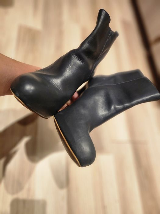 Botki skóra naturalna Stradivarius 37