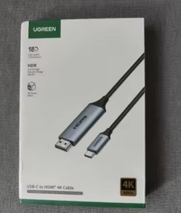 Кабель USB-C - HDMI Ugreen 4K.