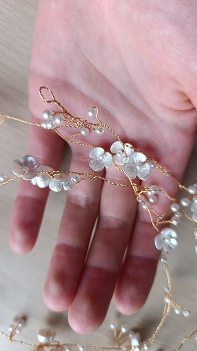 Ozdoba do włosów na ślub