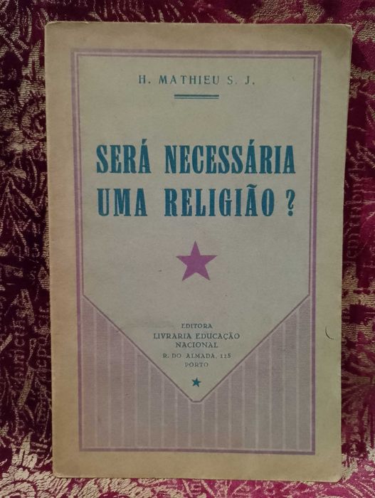 Será Necessária uma Religião? 1935 H. Mathieu S. J.