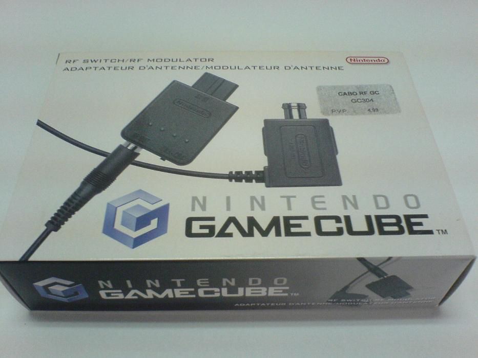 Cabo RF Switch / RF Modulator Nintendo Gamecube Novo Vila Nova de