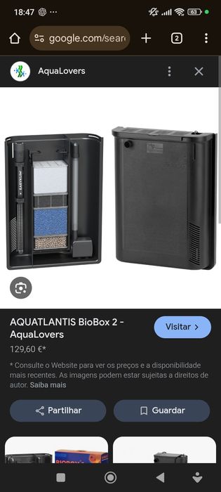 Biobox 2 para aquario