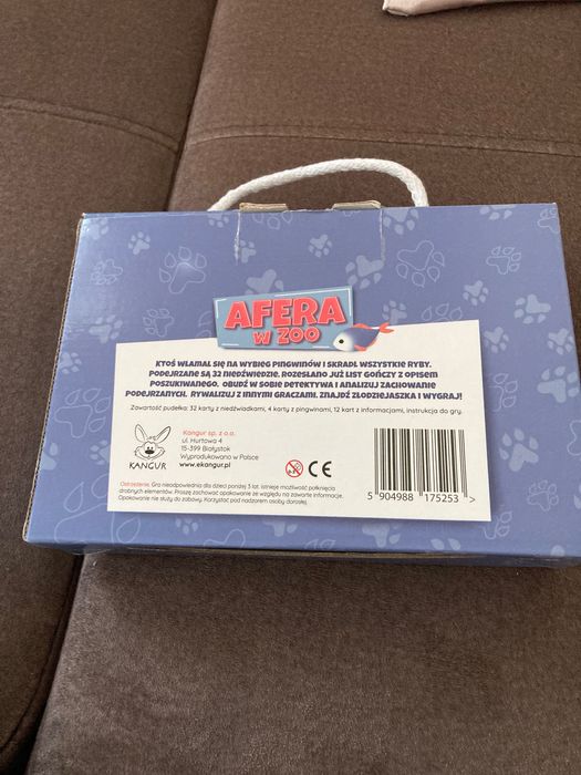 Gra planszowa - afera w Zoo