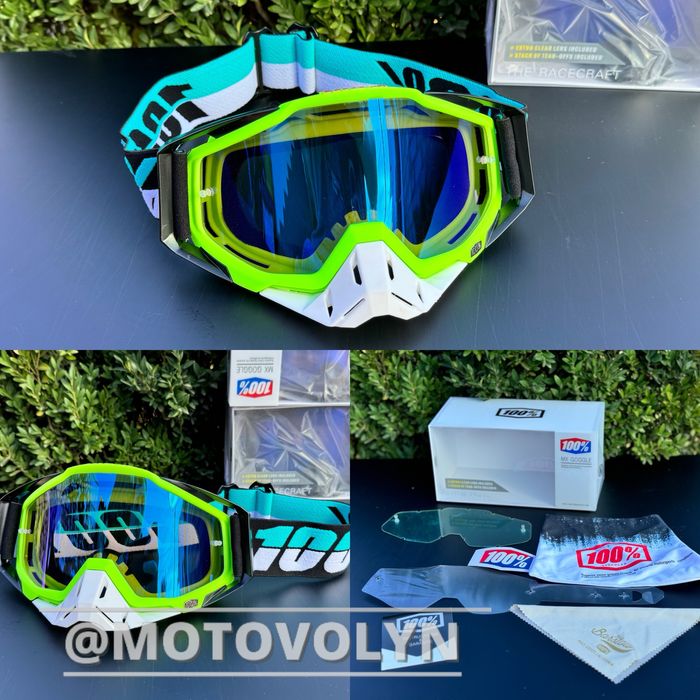Кросові мото окуляри 100%