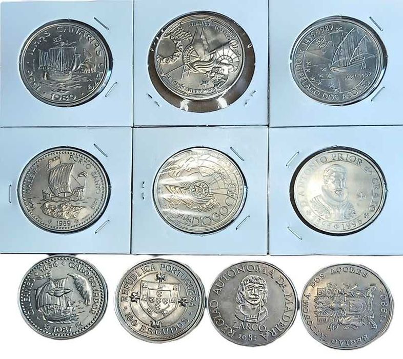 Portugal Moedas comemorativas de 100$00 (Escudos)