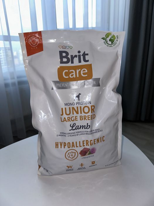 Корм Brit junior large breed великі породи гіпоалергенний