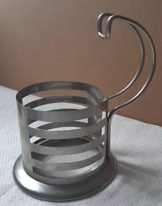 Подстаканник Богдан Хмельницкий мельхиор, алюминий, винтаж