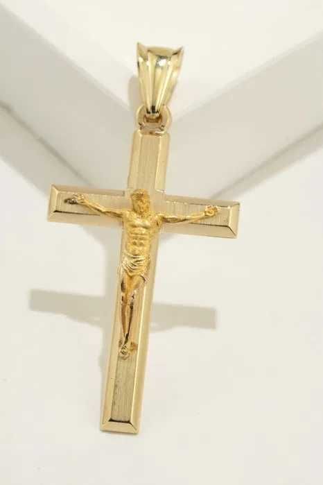 Złote krzyżyk 14K 5.01g