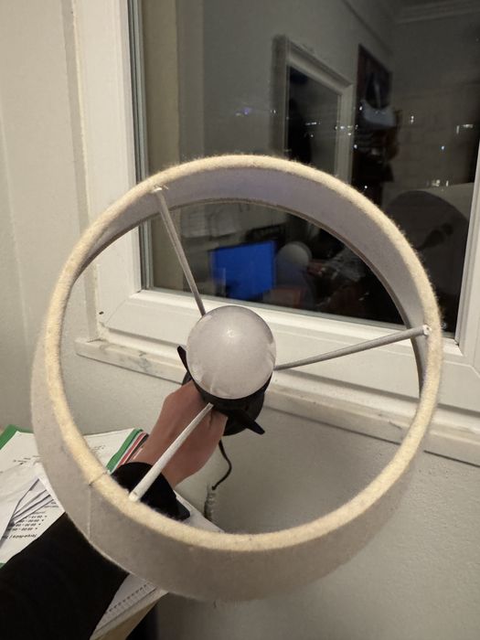 Abajur com design estrela