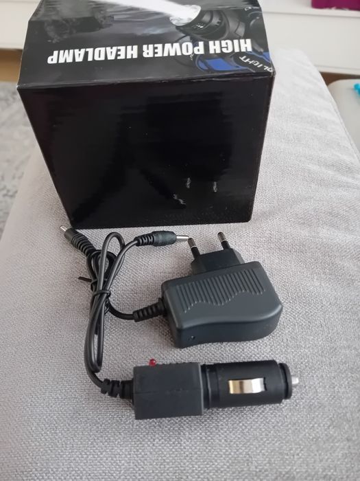 Czołówka - lampa czołowa NOWA nieużywana 2 ładowarki 3 tryby świecenia