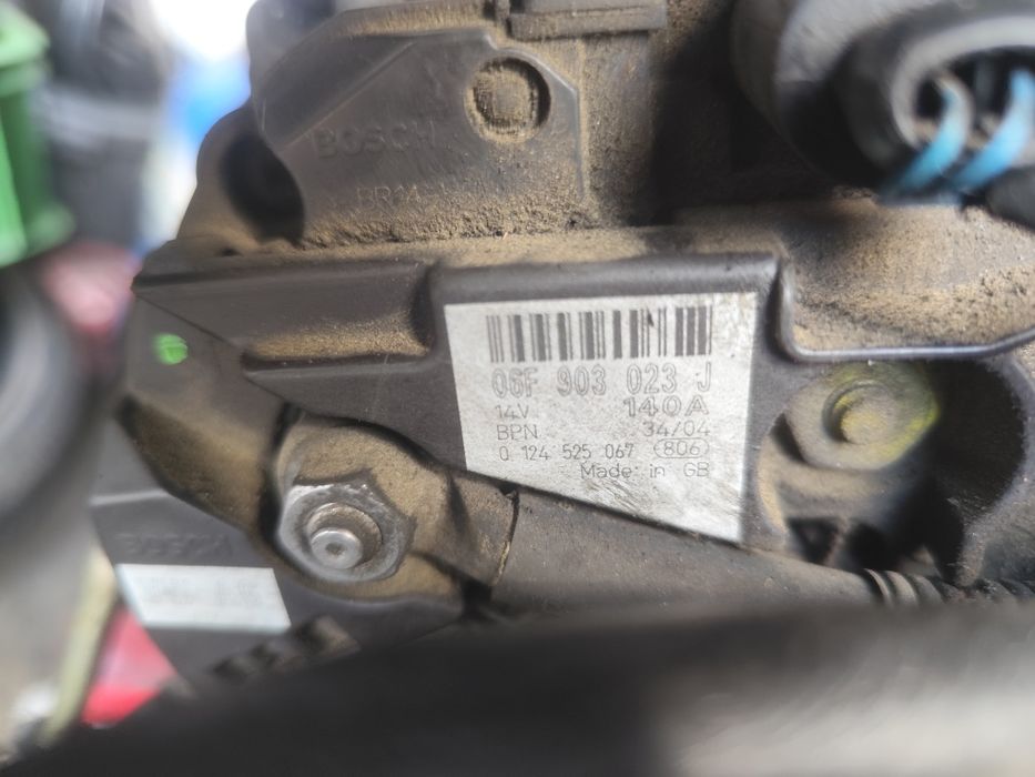 Alternator VW Passat B5 FL Audi A4 B6 1.9 TDI 130KM  06F903023J 140A 028903029E 120A