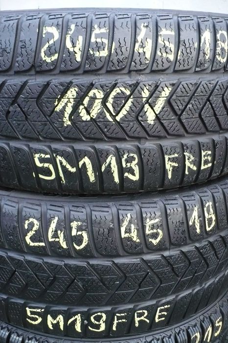 Opony Pirelli SottoZero 3  245/45R18 100V 5mm 2szt. 2019r.