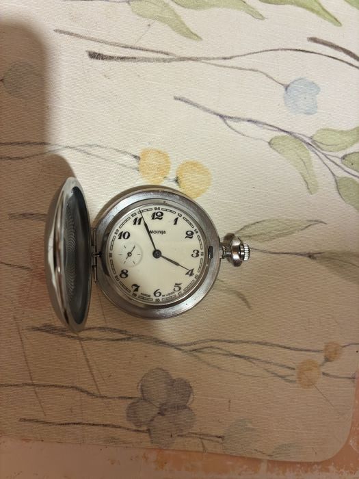 Molnija | zegarek kieszonkowy | Made in USSR | mechaniczny | vintage