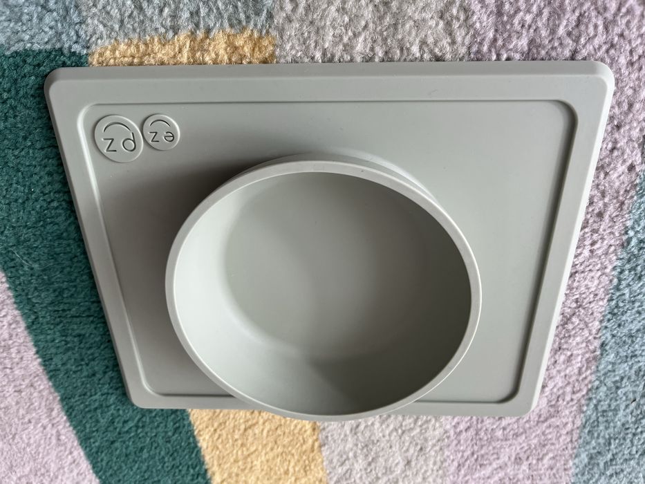 Silikonowe talerzyki dla dziecka