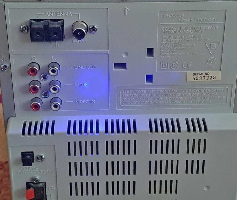 Aparelhagem - Sony CMT CP1
