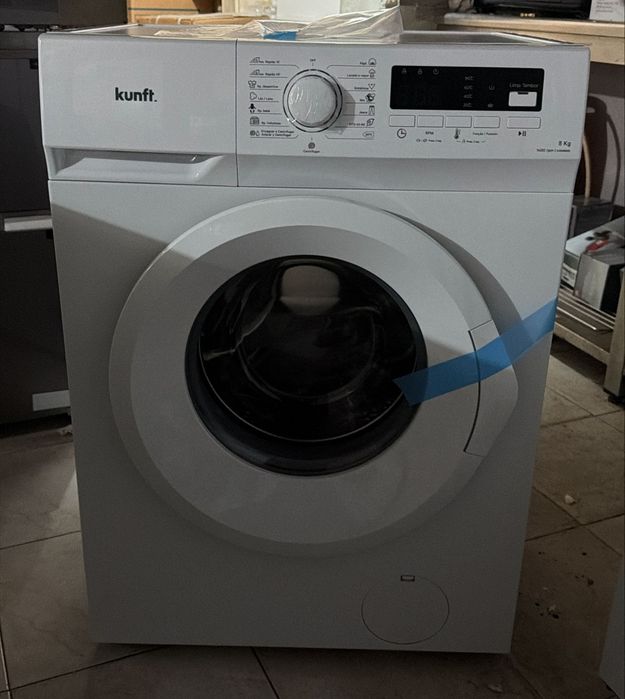 Máquina de lavar roupa kunft 8kg