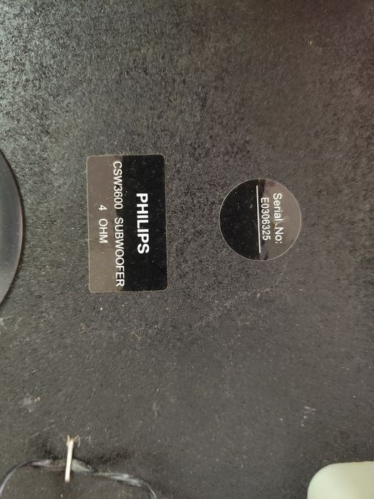 Home cinema 5.1 com DVD Philips