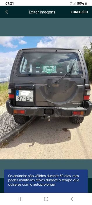 Mitsubishi pajero 2.5 mk2