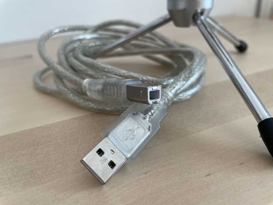 Blue Snowball Microphone, White, Like New64409131416321123