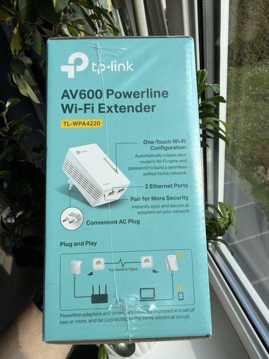 Transmiter sieciowy Power Line TP-Link TL-WPA4220 Wi-Fi Pojedynczy