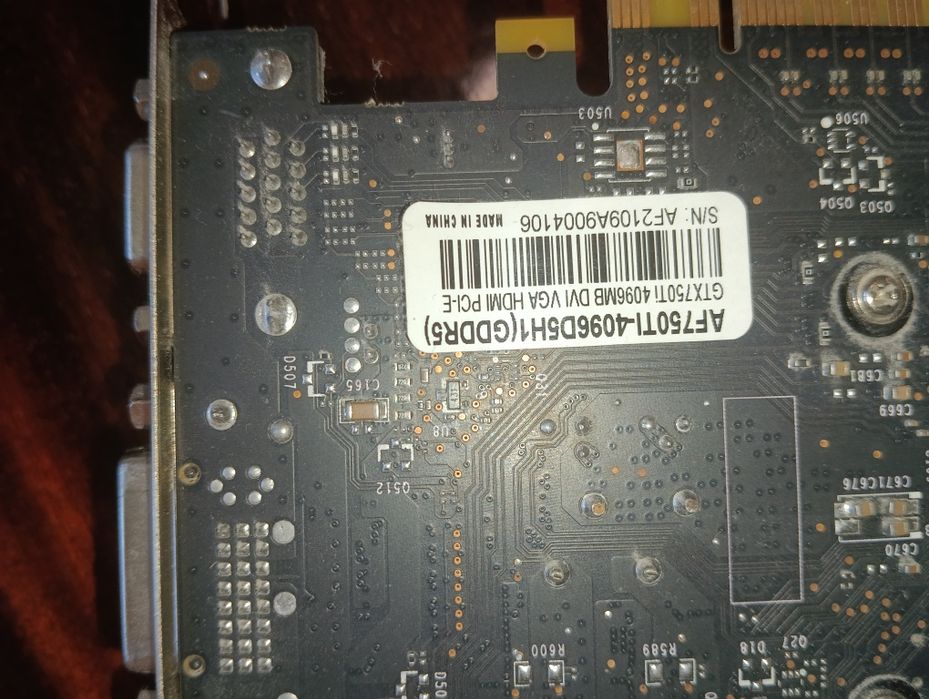 Відеокарта GTX750Ti 4GB