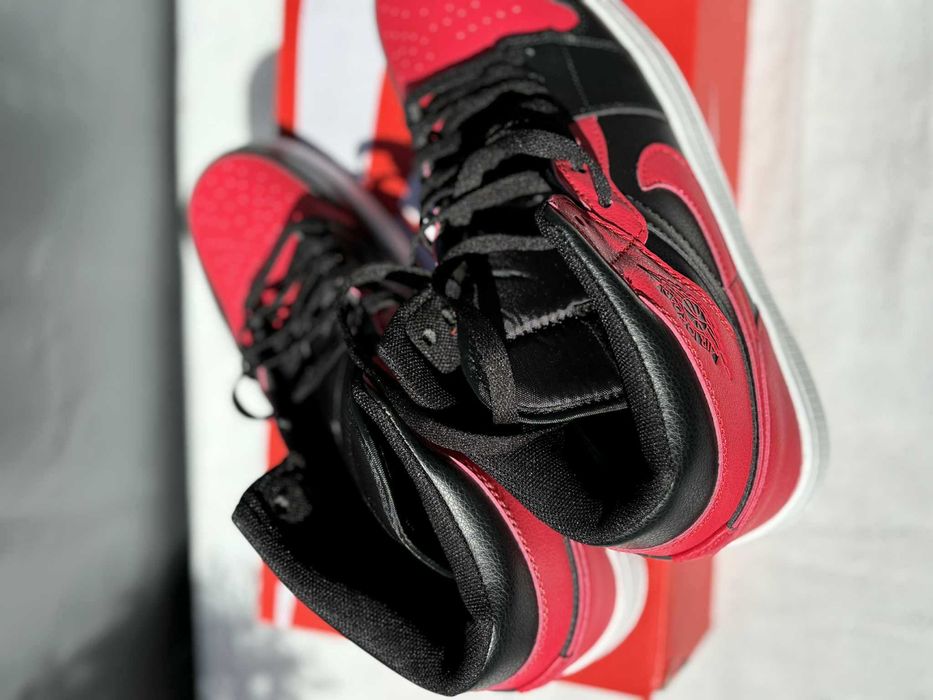 Nowe Buty Air Jordan 1 "Bred" Black Red r. 43 | Wysyłka 24h