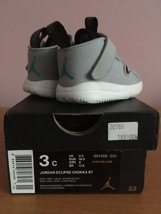 Jordan Eclipse buciki rozmiar 18,5 , 9 cm