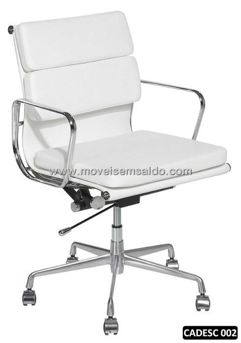 Cadeiras de Escritório c/ Amortecedor Elevatório