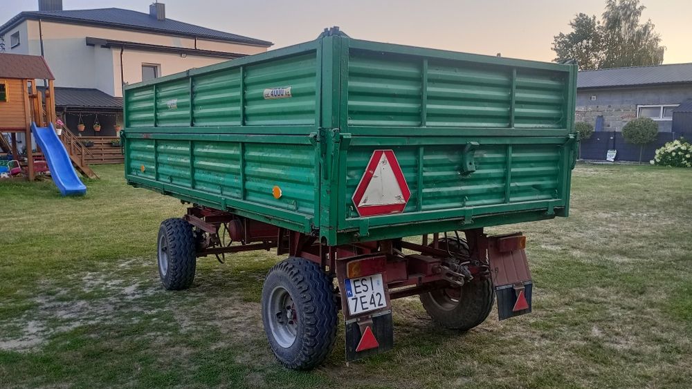 Przyczepa Rolnicza Zasław D732 4t