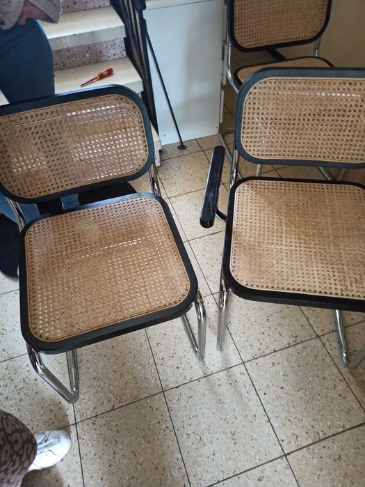 Krzesła Bauhaus -Thonet  / Marcel Breuer  4 szt
