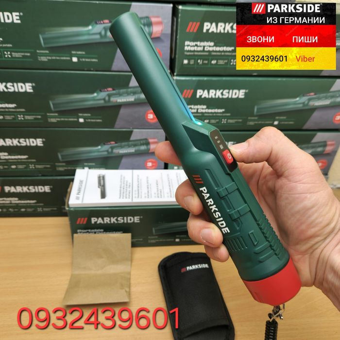 Ручной металлоискатель пинпоинтер детектор метал из ГЕРМАНИИ Parkside