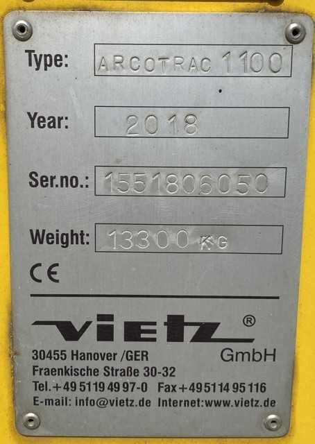 Spawarka Vietz Arcotrac 1100 – dobry stan, 3809 h