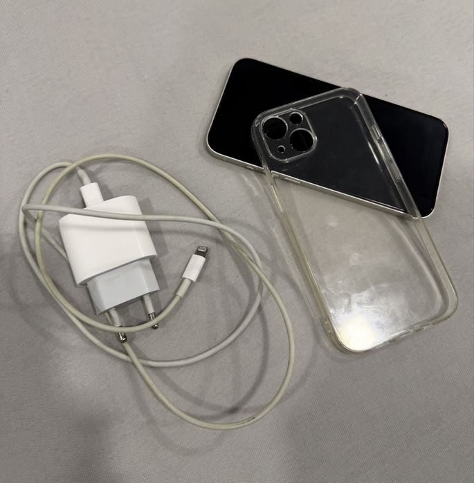 Biały IPhone 13 128GB - Nowe szkło, NOWA BATERIA!