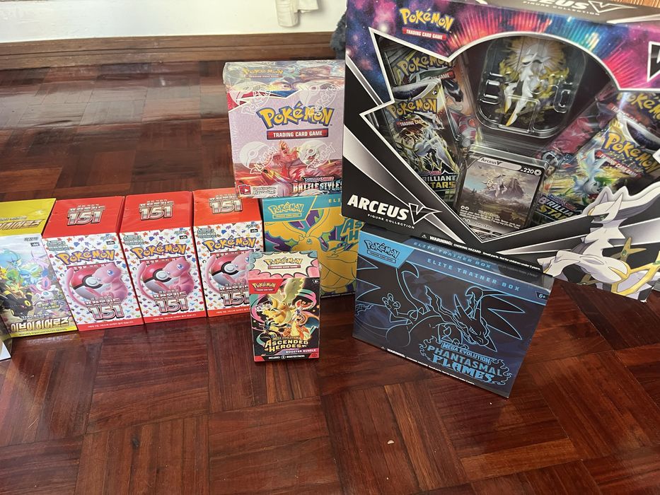 Cartas pokemon selados