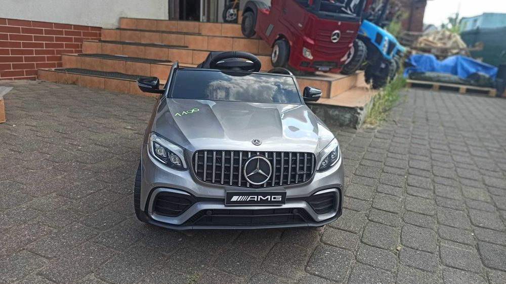 Pojazd Mercedes GLC 63S LAKIER na akumulator  4×4  MOCNY DUŻY