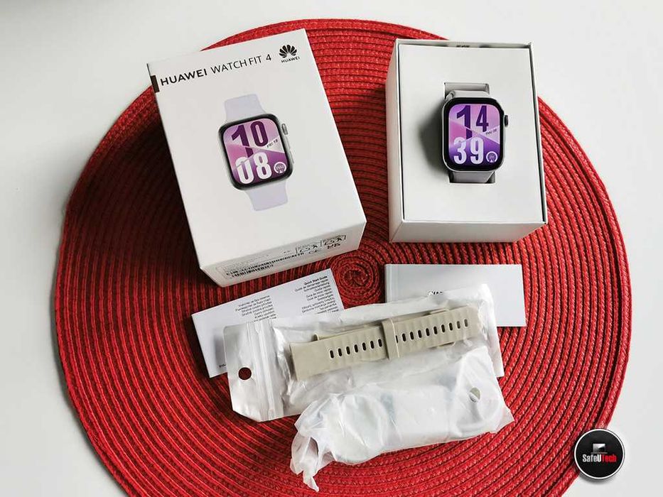 ZADBANY Huawei Watch Fit 4 Fioletowy - GPS - AMOLED - KPL. + Pasek GW.