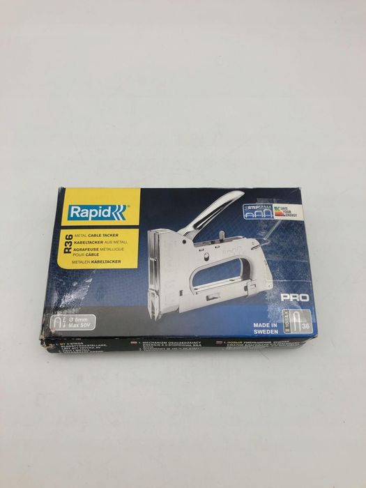 Rapid Kabeltacker R36 do kabli do 6mm stalowy mocny