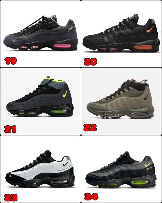 ВСІ КОЛЬОРИ‼️ Кросівки Nike Air Max 95 x Corteiz / 36-46, ПРЕМІУМ