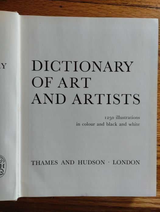 Dictionary of Art and Artits
