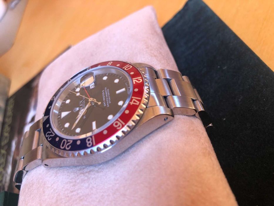 Rolex GMT-Master II 16710 LN – Pepsi – Caixa e documentos