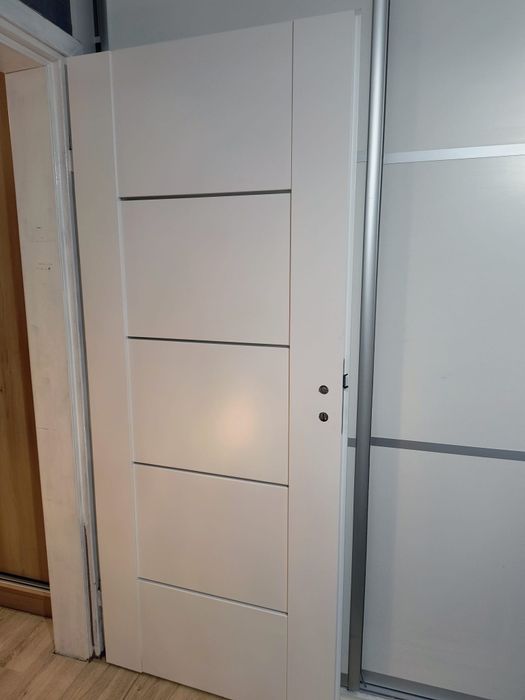 Drzwi wewnętrzne prawe Windoor białe