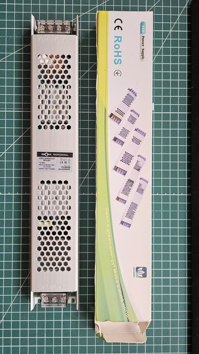 Блок живлення BIOM BPU-401 400Вт 12В 33.3 А Алюміній IP20 Преміум