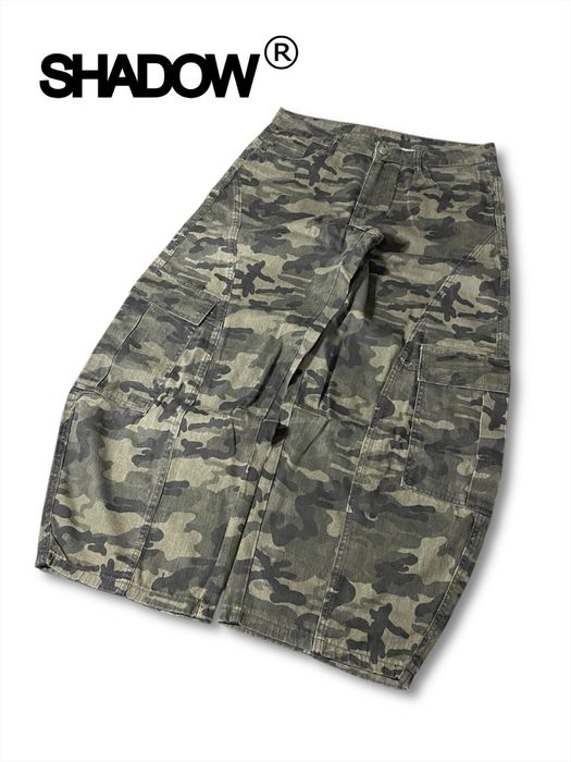 Camo baggy jeans | Камуфляжні джинси широкі jaded london opium sk8 y2k