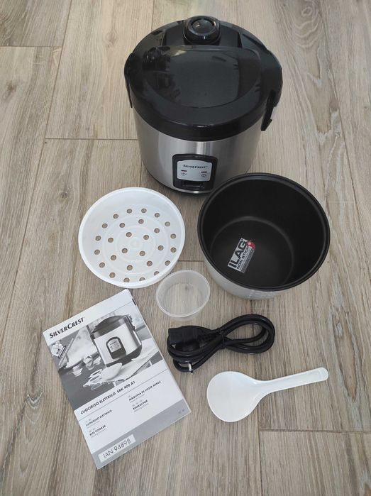 Panela de cozer arroz Silver Crest, nova, nunca foi usada