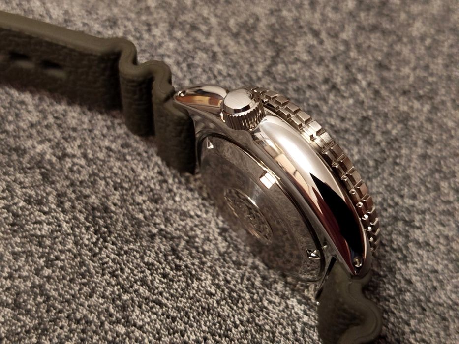 б.в. King Turtle Seiko SRPE05 сапфір кераміка наручний годинник