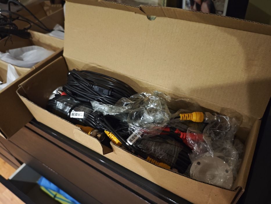 Kit vídeo vigilância novo 4 câmeras