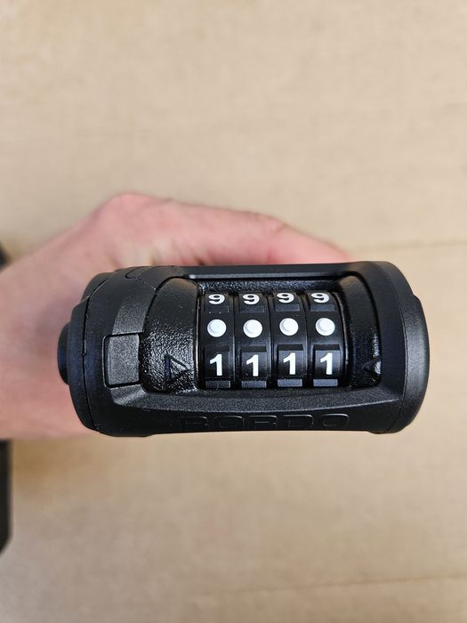 Zapięcie składane ABUS Bordo Combo 6100 SH 90 zabezpieczenie rowerowe zamek